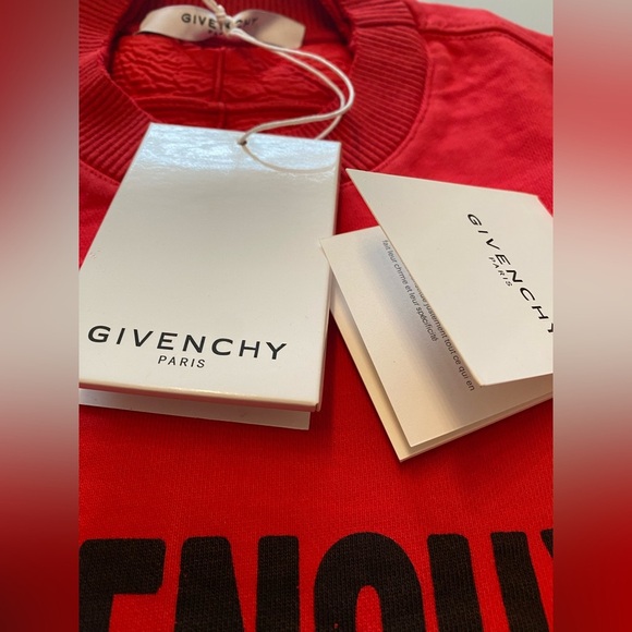Givenchy Red Men's Sweater size XS - NWT - Picture 5 of 12
